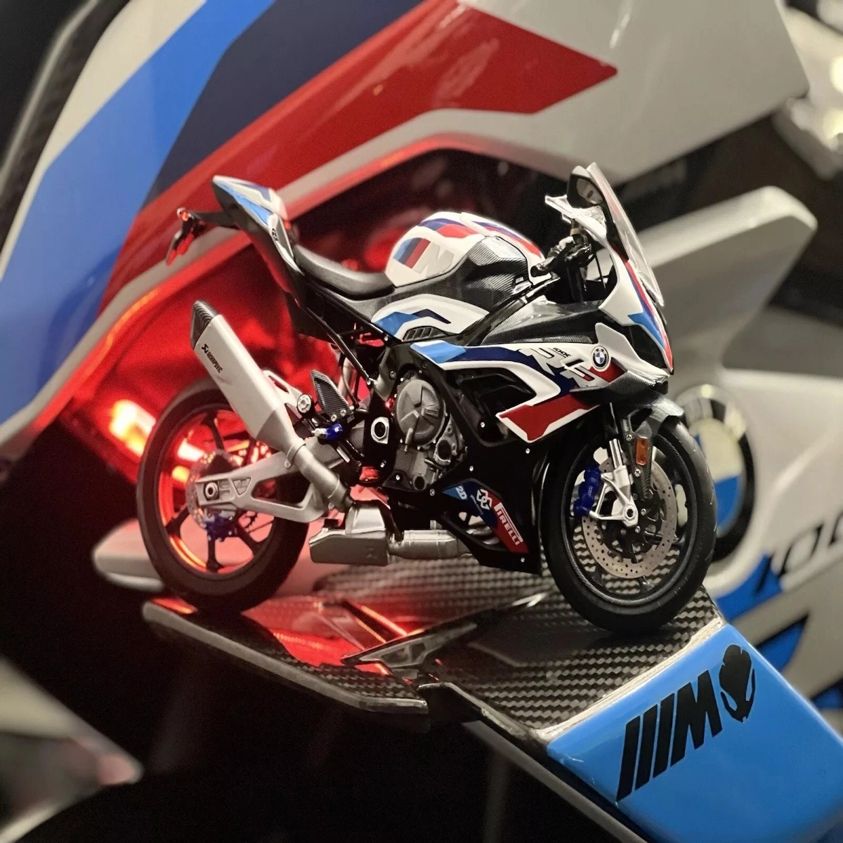 Bmw Motorrad M1000RR (K66) Diecast Orijinal Model