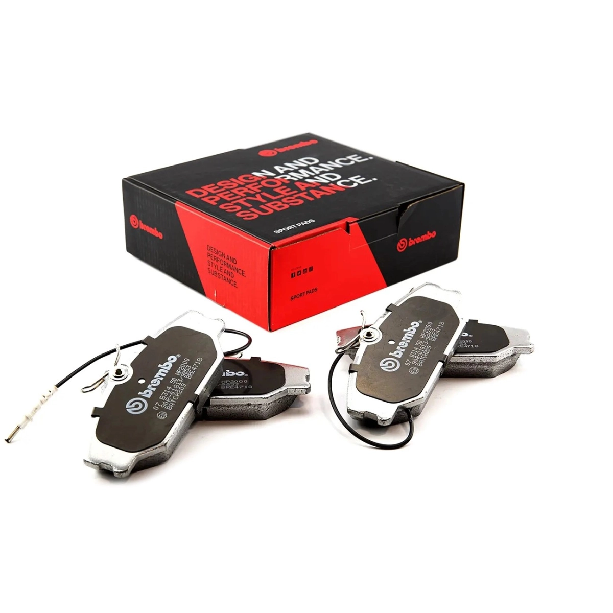 Brembo Ön Fren Balata Seti - Renault Laguna I, Megane I, Safrane I-II - 07.B314.50