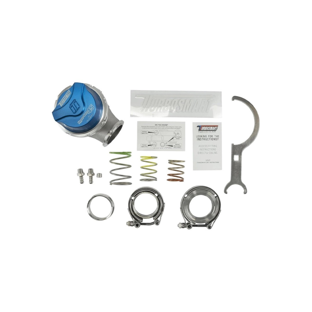 GenV HyperGate45 14psi Mavi External Wastegate