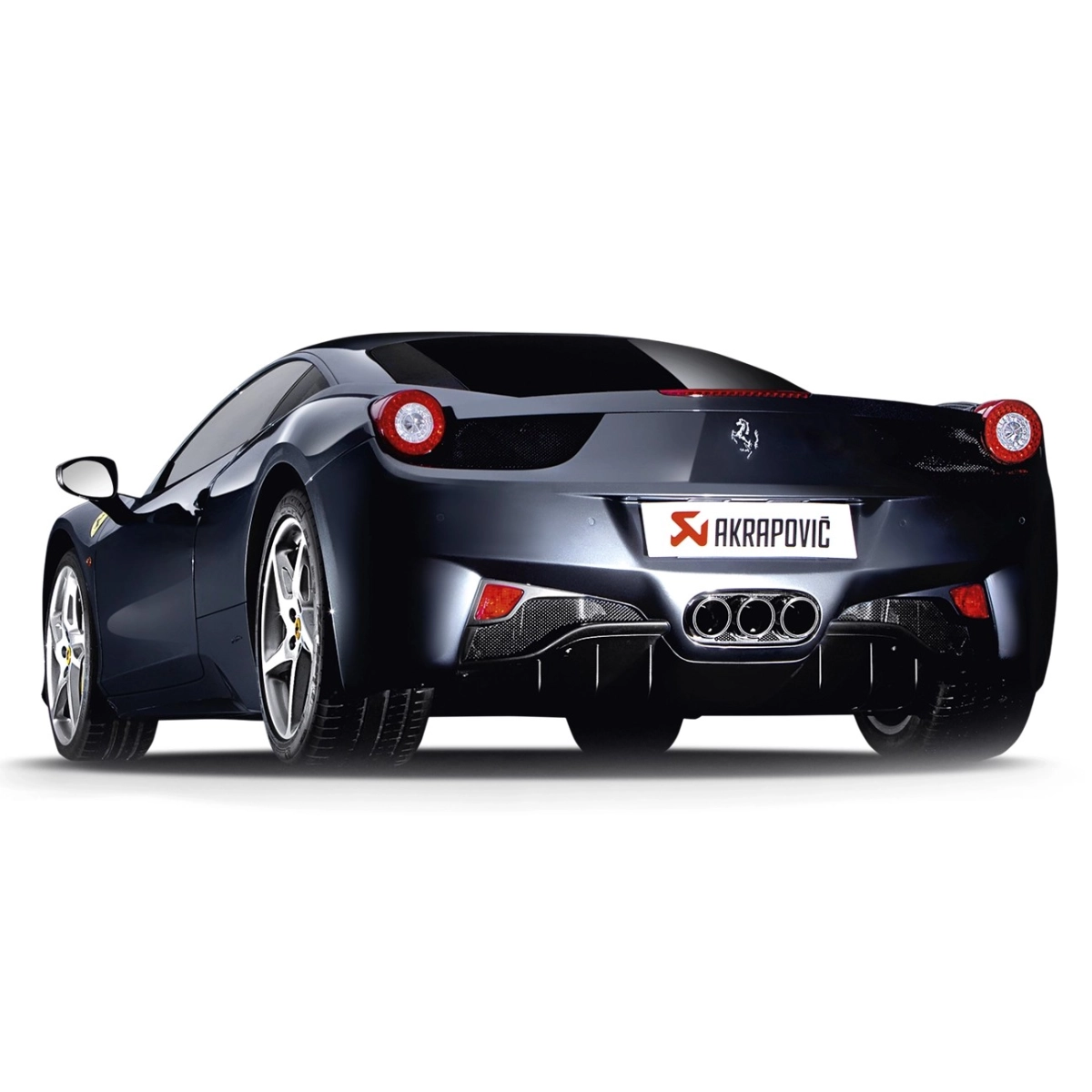 Akrapovic Slip-On Line Titanium Exhaust - Ferrari 458 Italia - 458 Spider