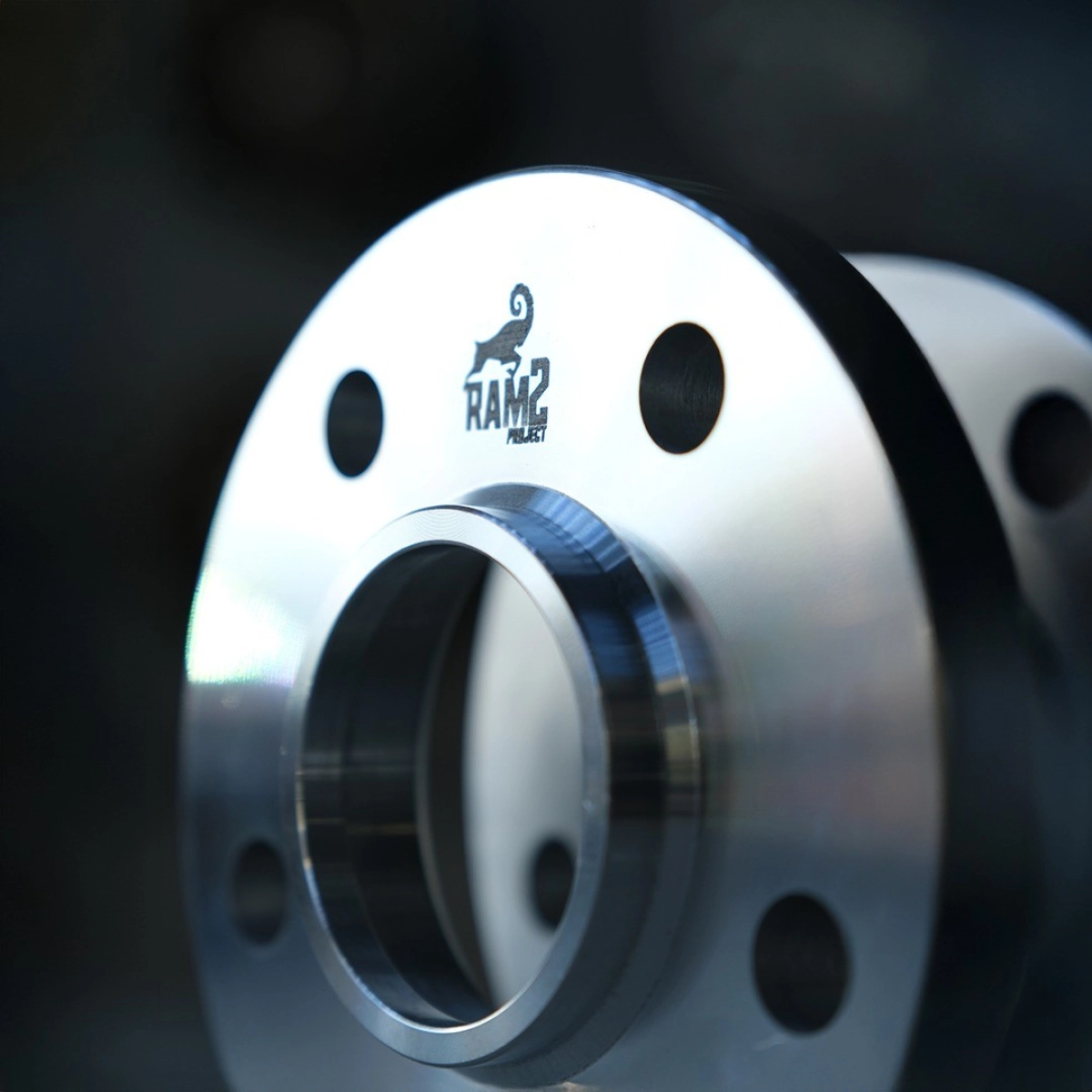 Ram2 Spacer 5x112 66,45 15mm Silver