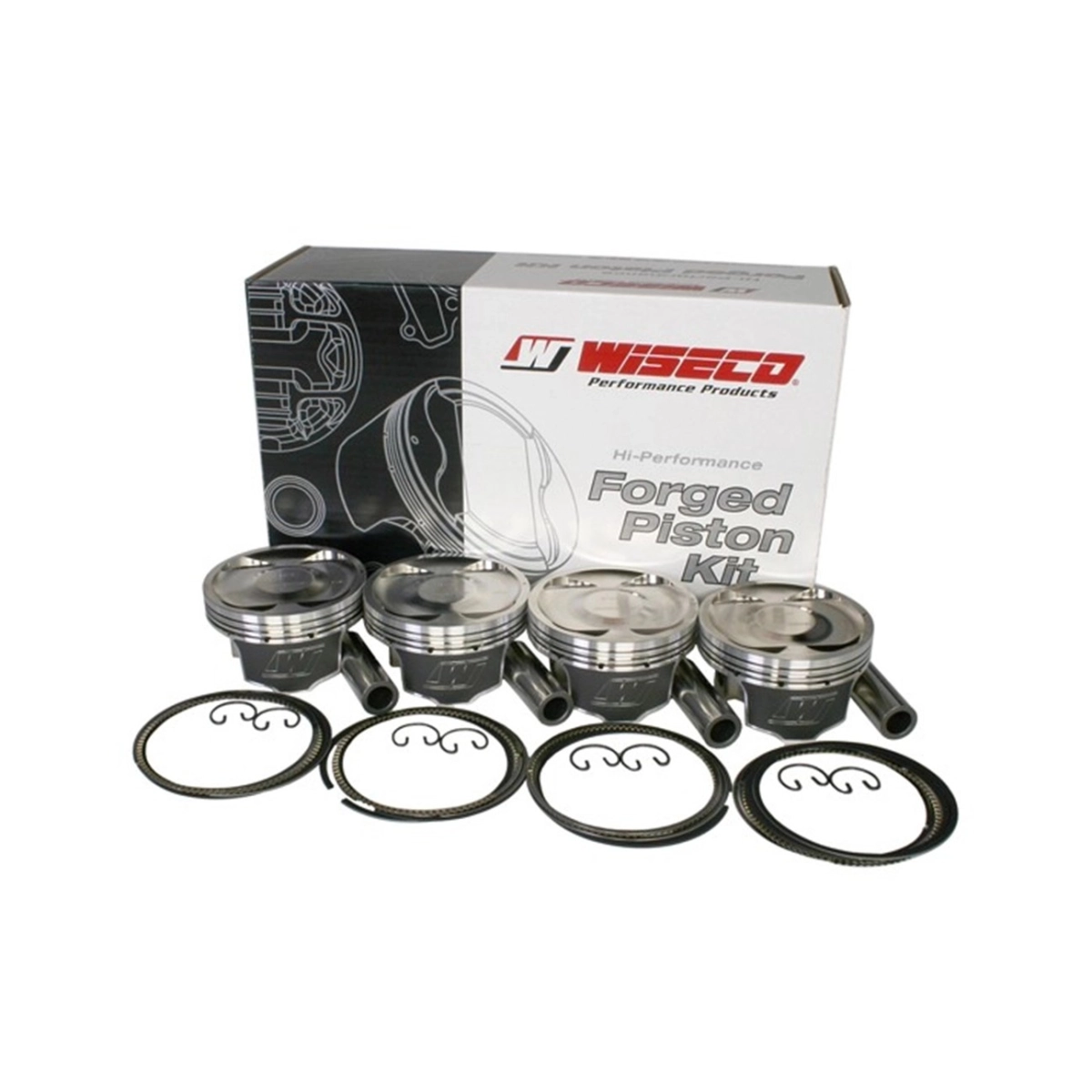 Wiseco Subaru WRX STI EJ257 2.5L 16V 4 Silindir 100mm Piston Seti