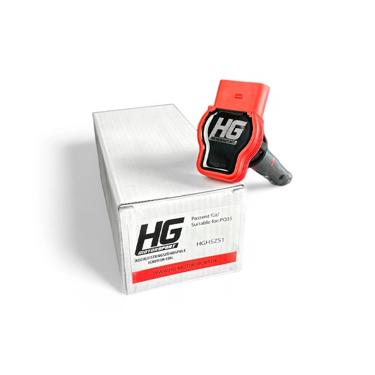 HG-Motorsport 1.8 - 2.0 TFSI EA113-EA888 Gen.1-2 Yüksek Performanslı Kırmızı Ateşleme Bobini (1 Adet)