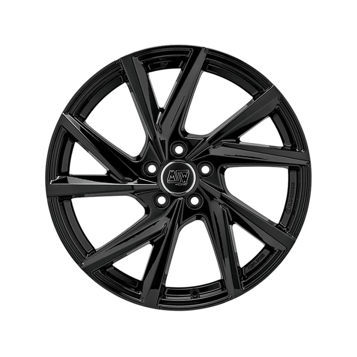 Msw-80/5 5x112 8x18 39 66,56 Gloss Black Takım Jant