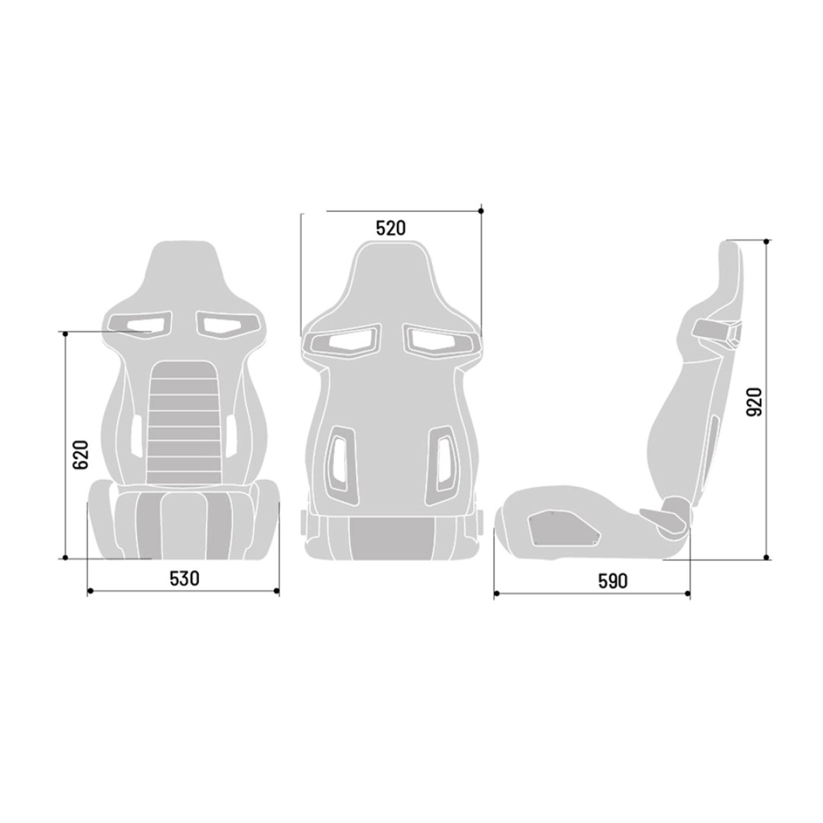 Sparco R333 Cadde Koltuğu (Siyah/Kırmızı)