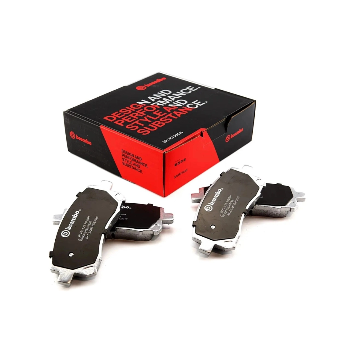 Brembo Ön Fren Balata Seti - Subaru Forester, Outback, Legacy 2003-2009 - 07.B314.23
