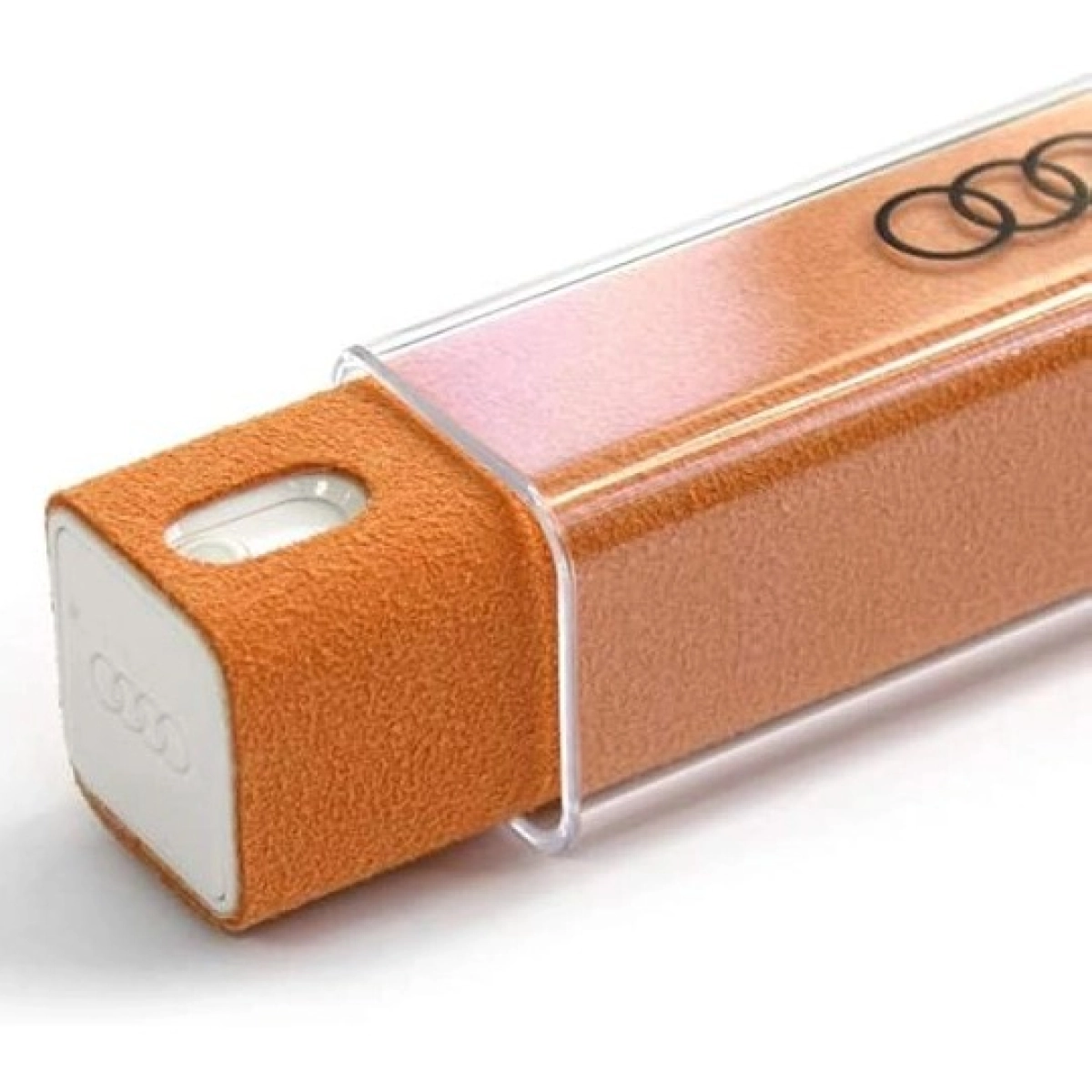 Audi Sport 2'si 1 Arada Mikro Fiber Turuncu Ekran Temizleyici