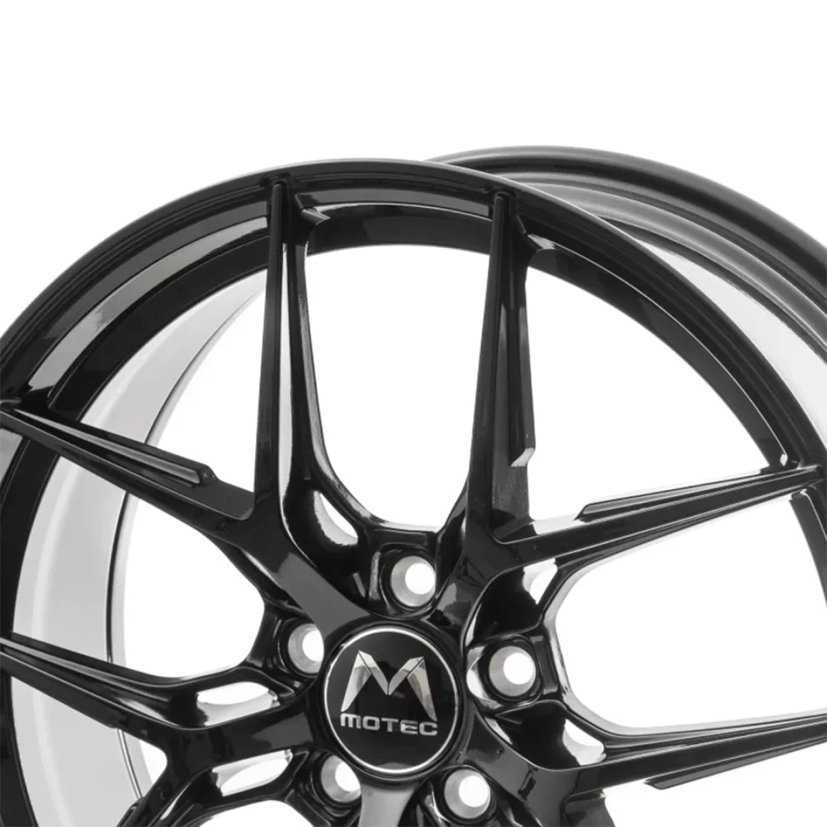 Motec MCR4 Ultimate Gloss Black 8,5x19 5x112 ET45 Ø65.5 Takım Jant