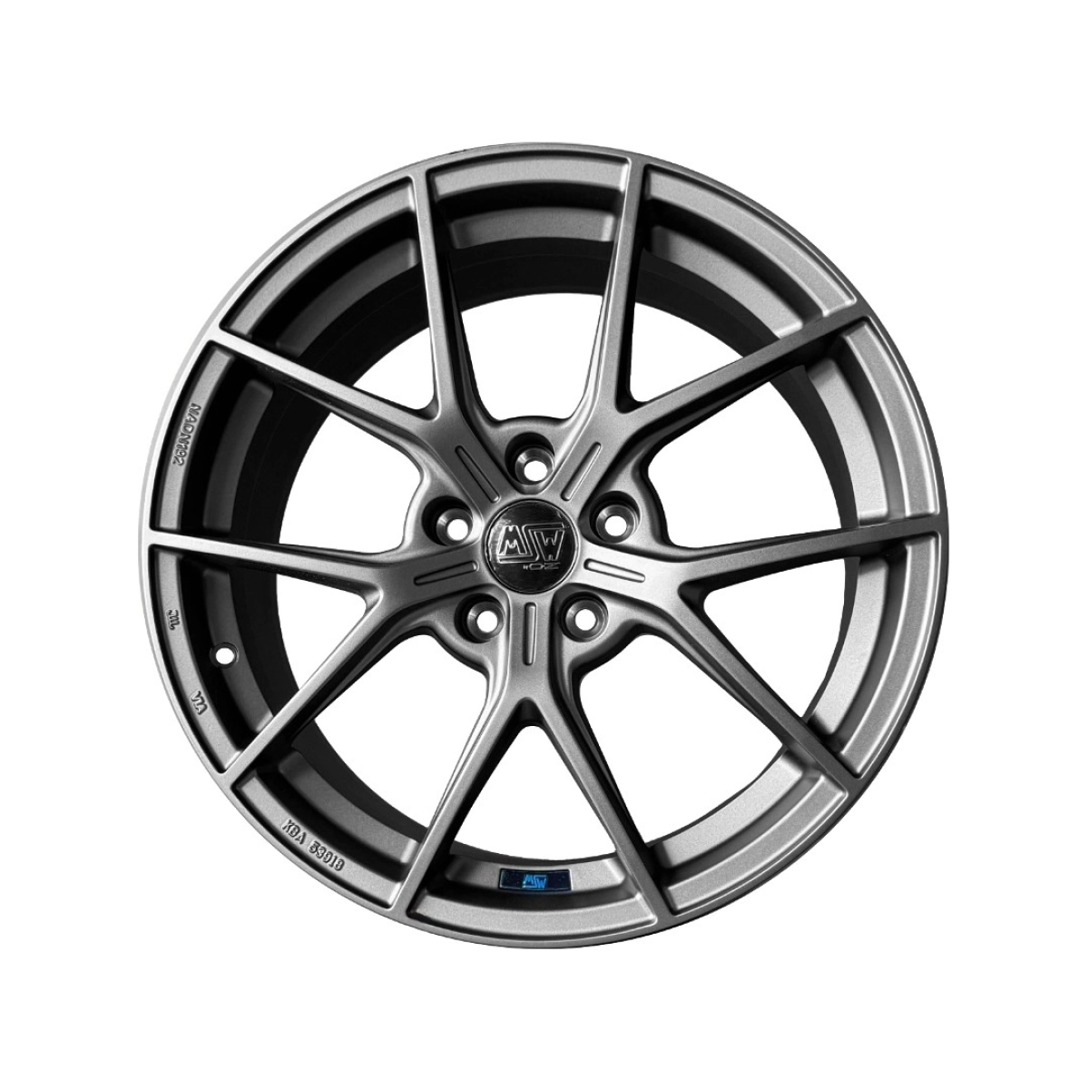 MSW P1 8x18 5x112 ET-48 Matt Graphite-18L6 Takım Jant