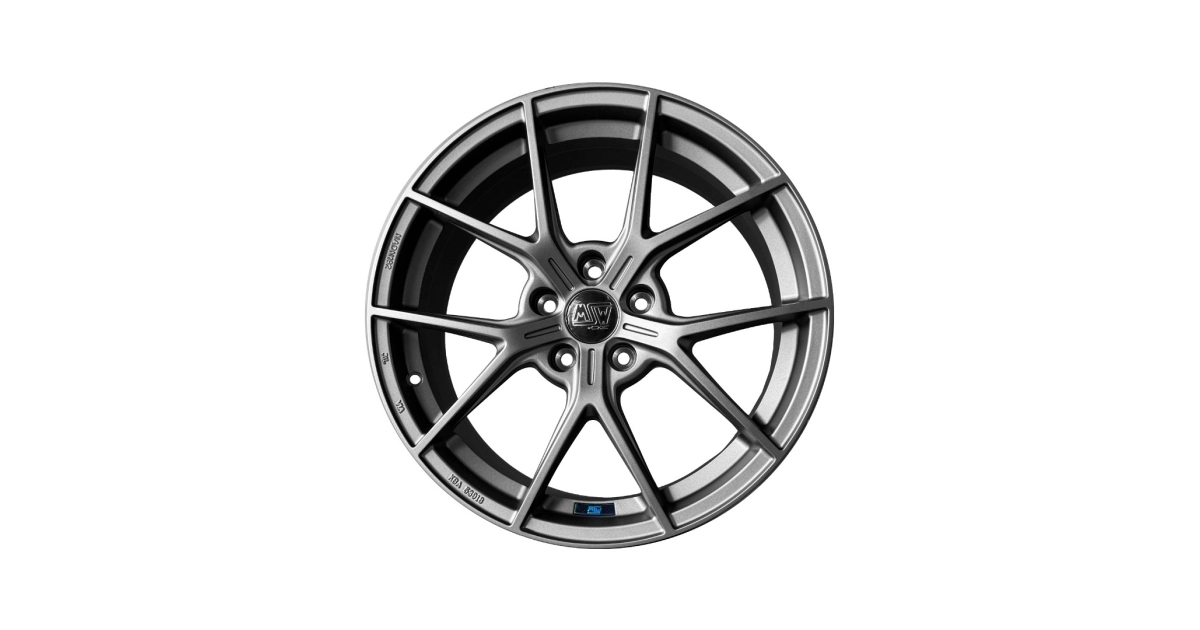MSW P1 8x18 5x112 ET-48 Matt Graphite-18L6 Takım Jant (4 Adet