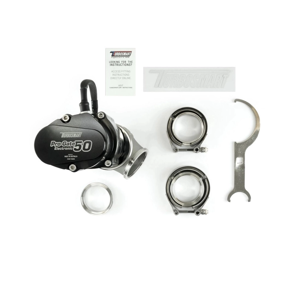 Turbosmart GenV Elektronik ProGate50 Elektronik External Wastegate