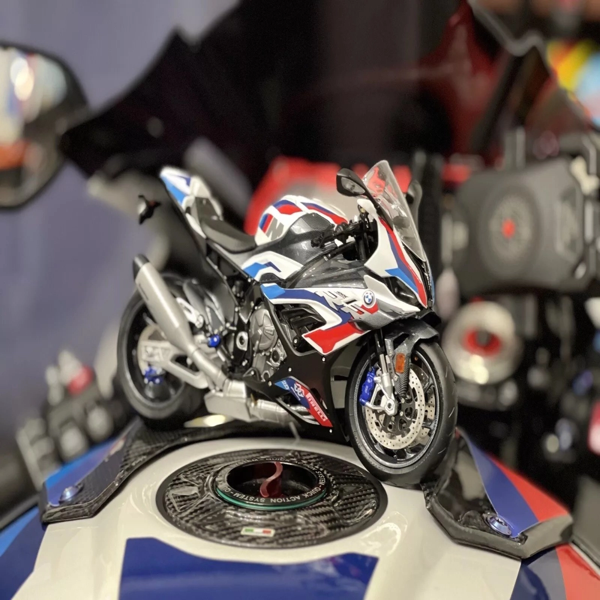 Bmw Motorrad M1000RR (K66) Diecast Orijinal Model