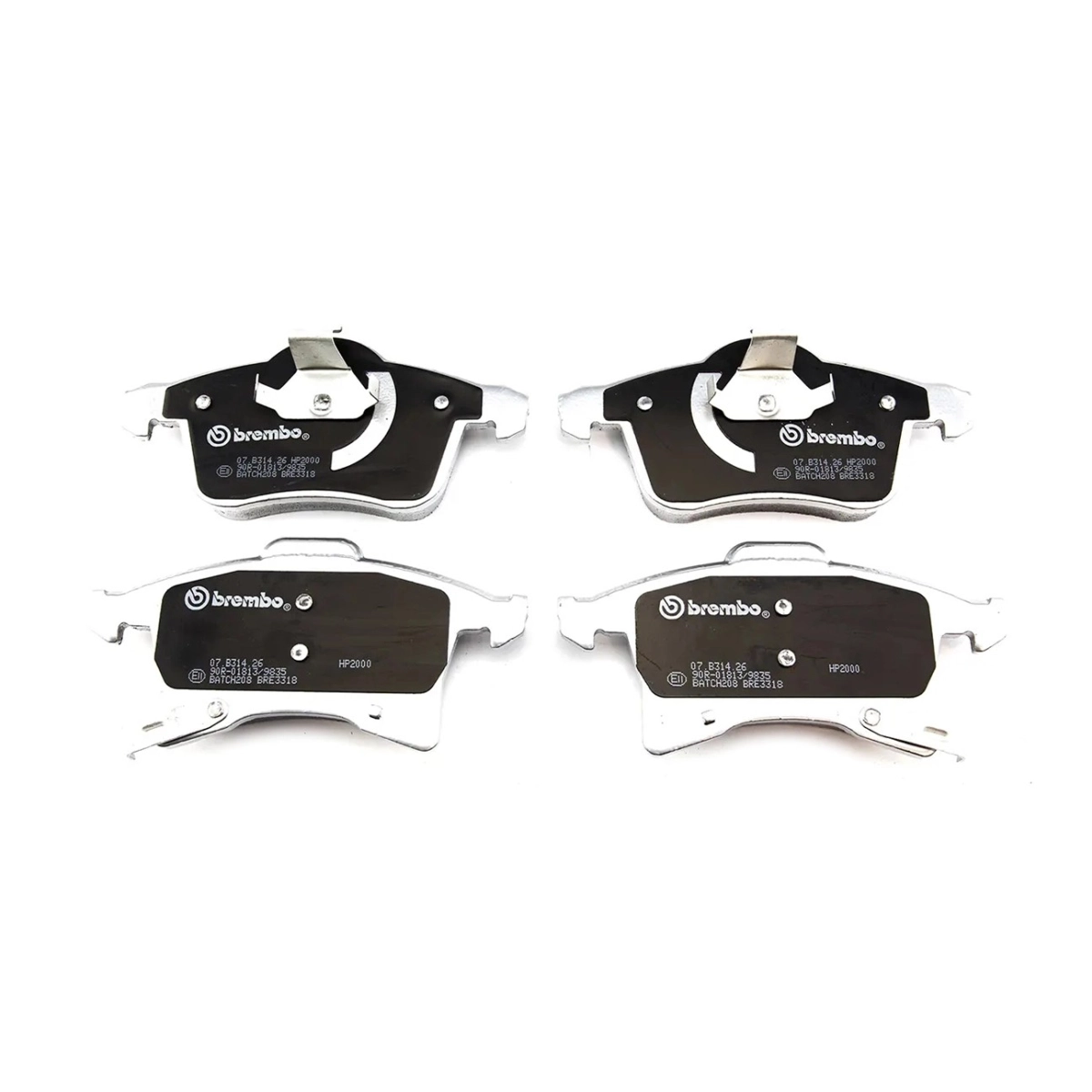 Brembo Ön Fren Balata Seti - Opel Zafira B, Astra H, Vectra C 2004-2010 - 07.B314.26