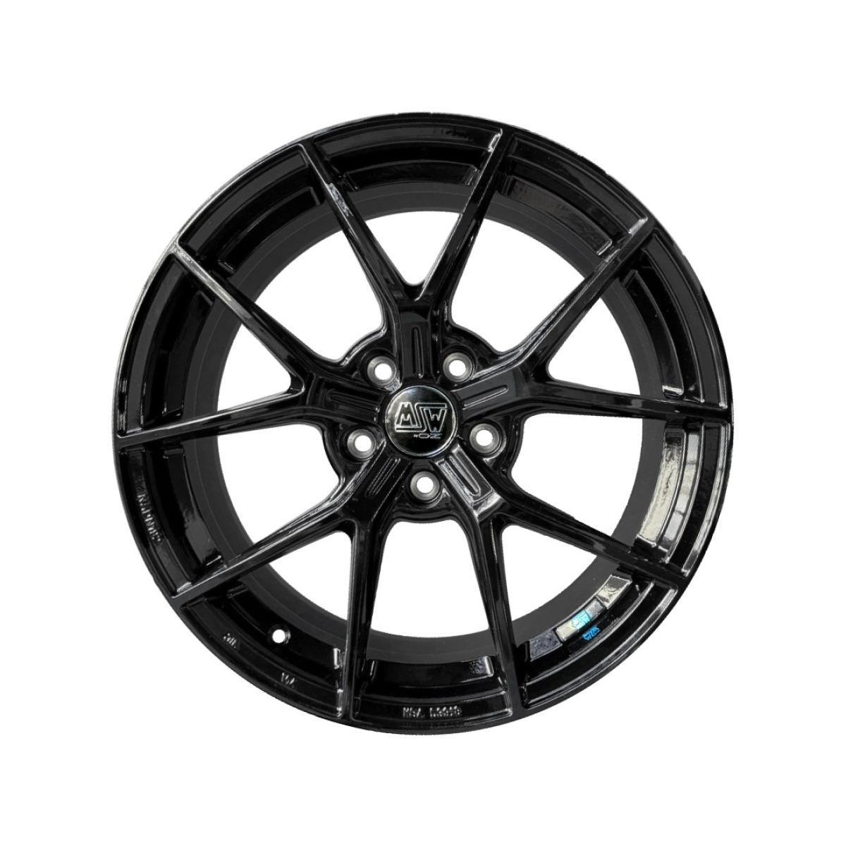 MSW P1 8,5x19 5x112 ET-44 Gloss Black-19TZ Takım Jant