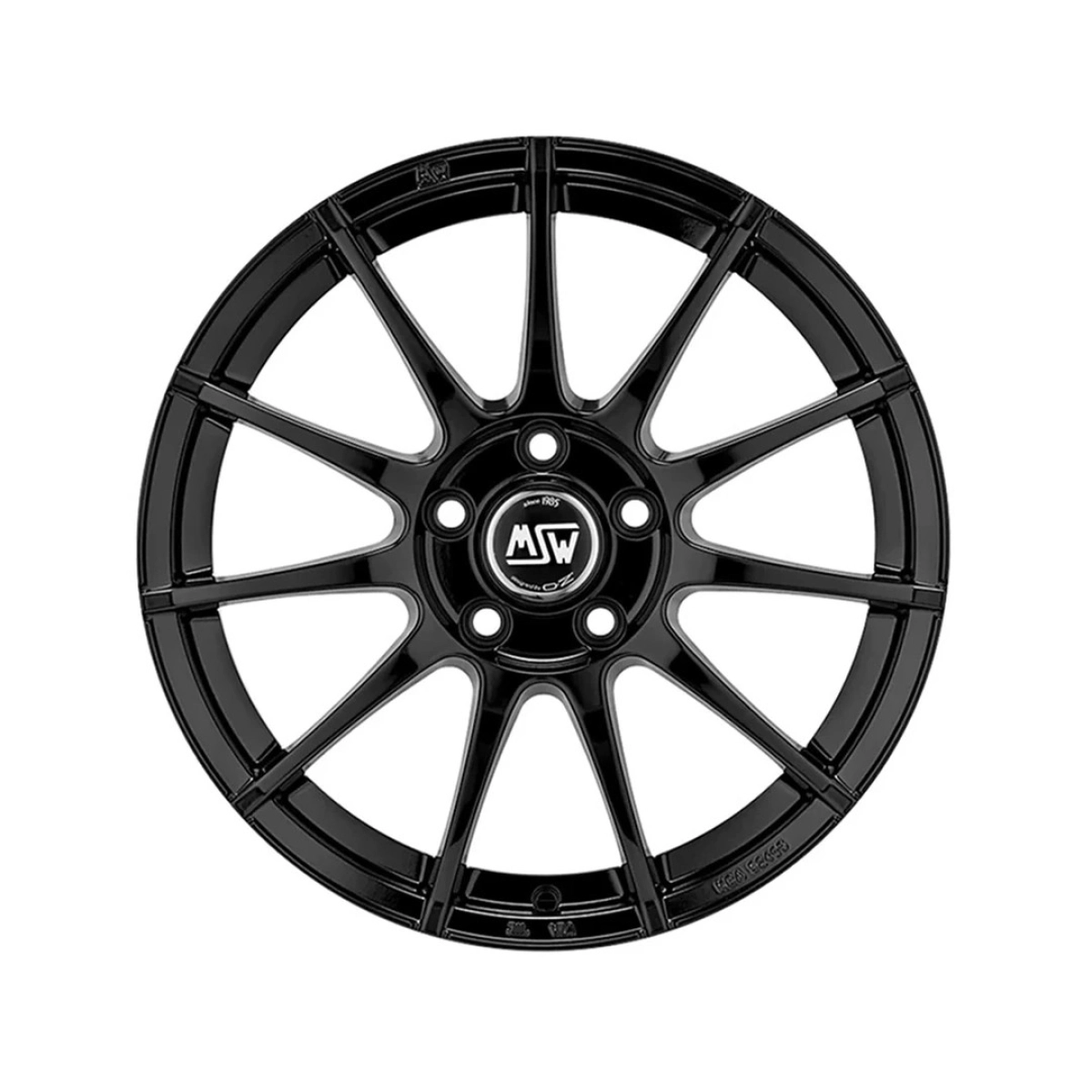 Msw-85 4x100 7x17 37 63,4 Gloss Black Takım Jant