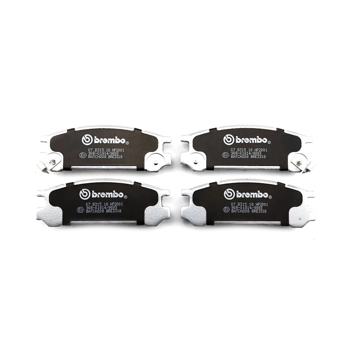 Brembo Arka Fren Balata Seti - Subaru Impreza, Legacy, SVX - 07.B315.18