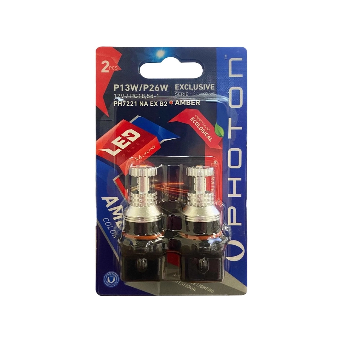 Photon Psx26W Amber Exclusive Serie 2'li Blister Led