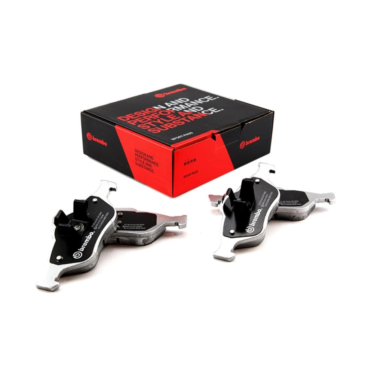 Brembo Ön Fren Balata Seti - Audi A1, A3, TT - Seat Leon, Ibiza, Toledo - Skoda Octavia II, Superb II - VW Golf V-VI, Passat B6-B7, Caddy III - 07.B314.52