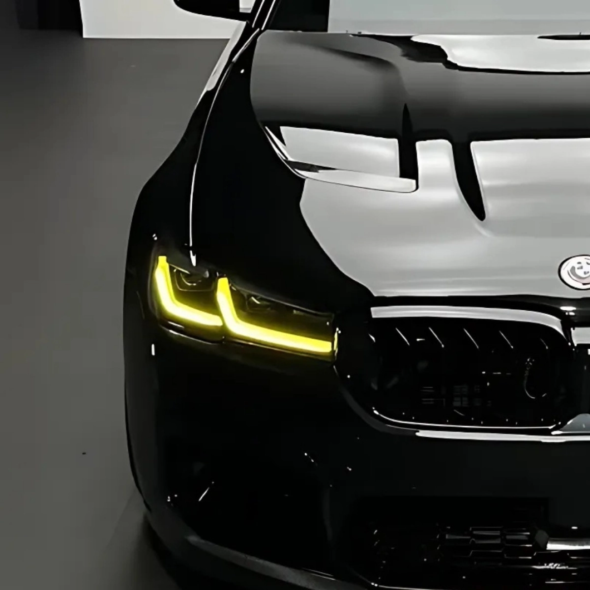 XPlagin Bmw F90 LCI / G30 LCI 5 Serisi 2021 ve Sonrası Yellow DRL Led