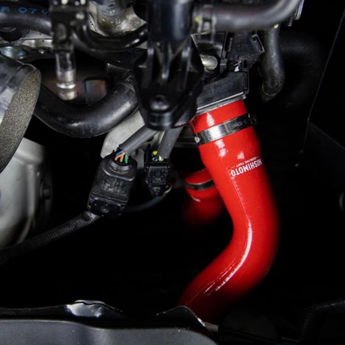 Mishimoto Honda Civic Type R FK8 Silikon Radyatör Hortum Seti - Kırmızı