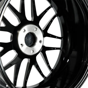 Motec MCR3-Hyper Mesh Gloss Black 8.5x19 5x112 ET45 Ø66.5 Takım Jant