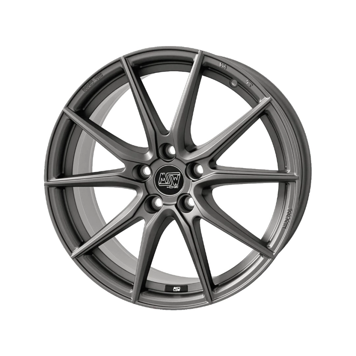 MSW DR1 8x18 5x100 ET-45 Matt Graphite-18K4 Takım Jant