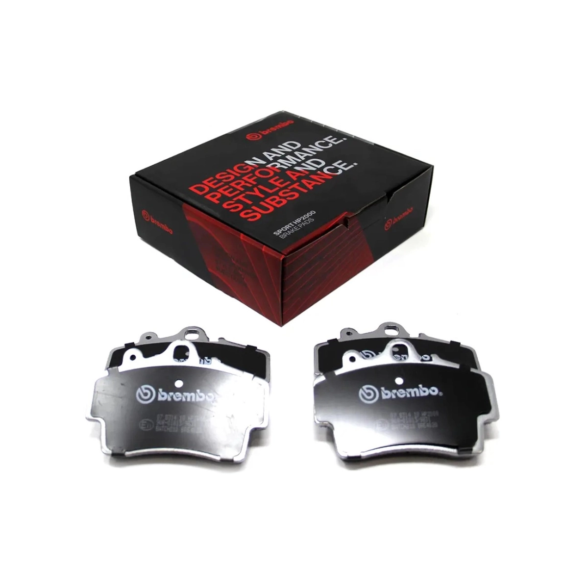 Brembo Ön Fren Balata Seti - Porsche Boxster 2.7, 3.2 1996-2004 - 07.B314.18