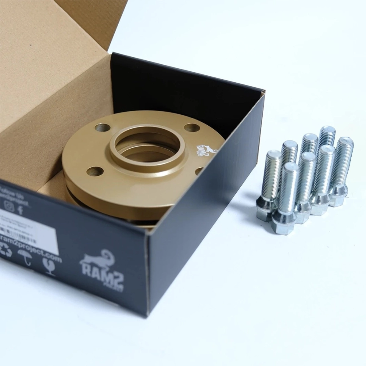 Ram2 Spacer 4x100 60,1 15mm Bronz