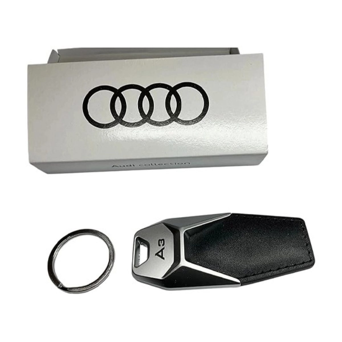 Audi Sport A3 Metal-Deri Anahtarlık