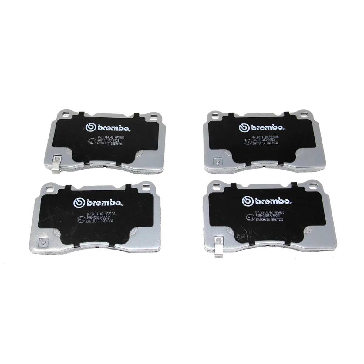 Brembo Ön Fren Balata Seti - Renault Megane III Coupe RS 2008-2016 - 07.B314.48