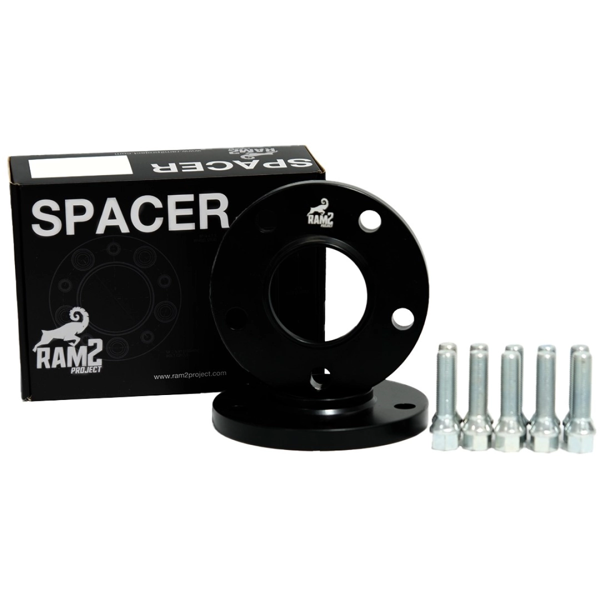 Ram2 Spacer 5x120 72.6mm - 15mm Siyah