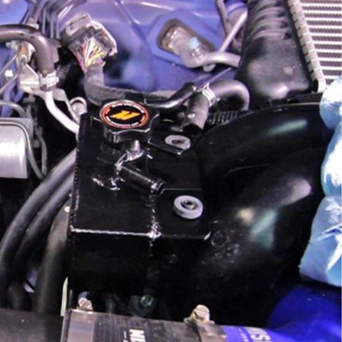 Mishimoto Subaru WRX 2008-2014 Alüminyum Soğutma Genleşme Tankı - Siyah