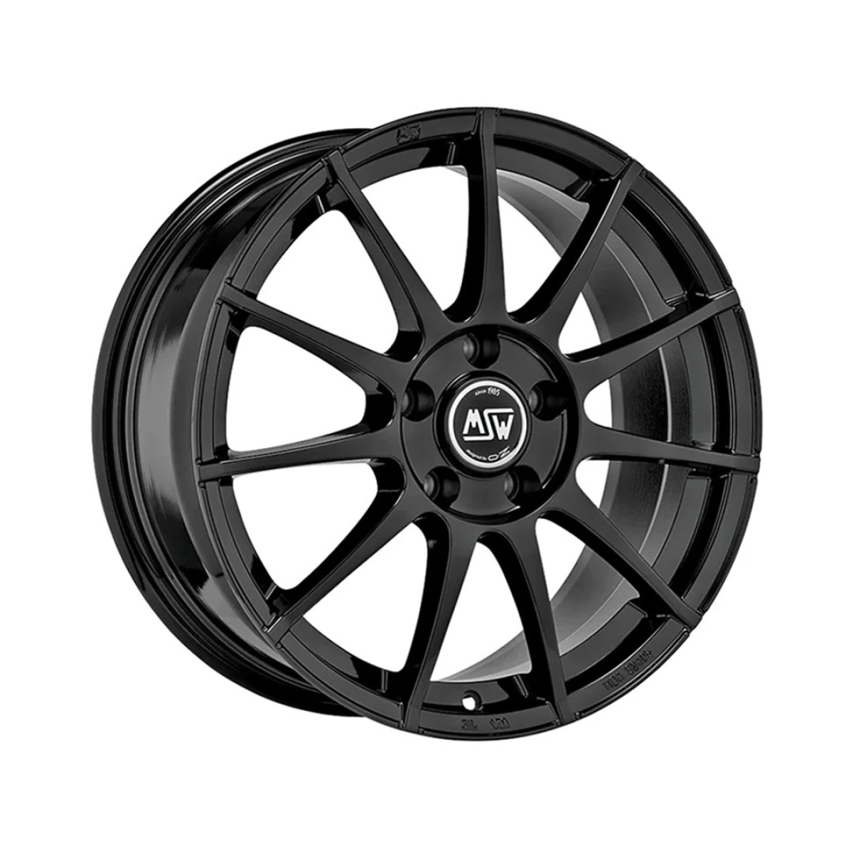 Msw-85 4x108 6,5x16 25 65,06 Gloss Black Takım Jant