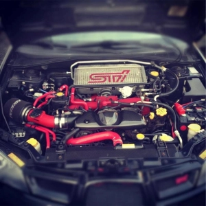 Mishimoto Subaru WRX/STI 2001-2007 Silikon Radyatör Hortum Seti - Siyah