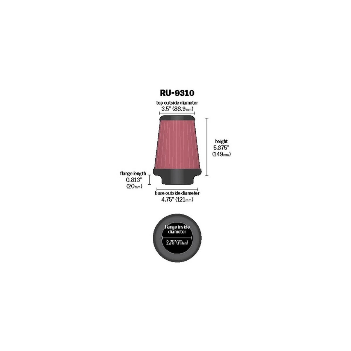 K&N KN-RU-9310 Hava Filtresi