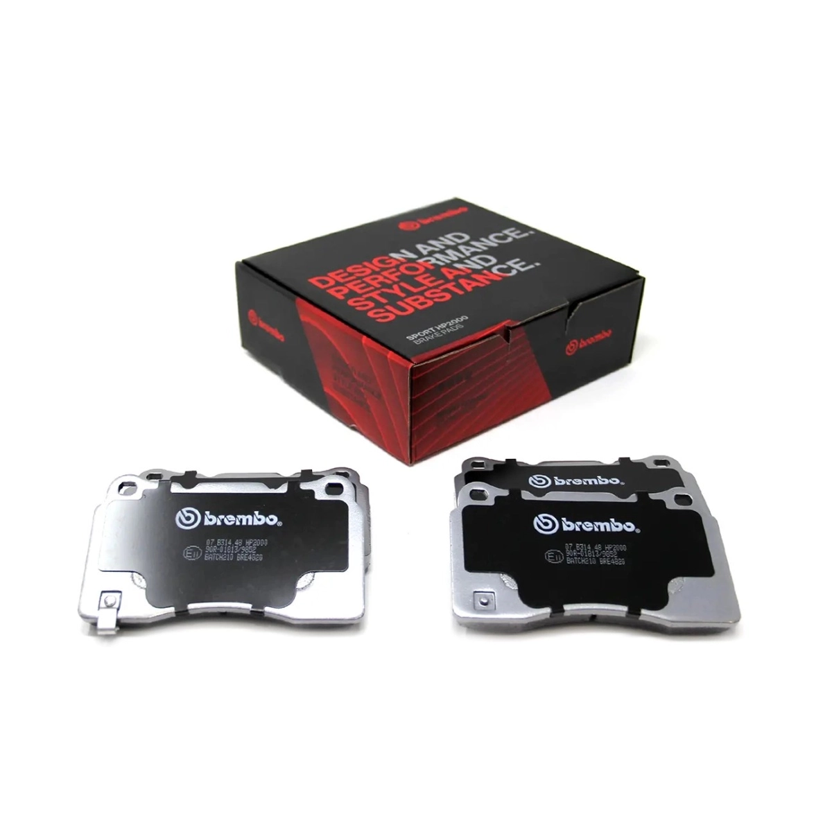 Brembo Ön Fren Balata Seti - Renault Megane III Coupe RS 2008-2016 - 07.B314.48