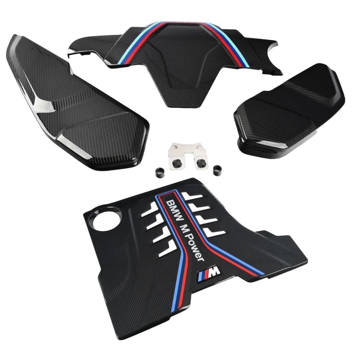 M Performance Karbon Motor Kapağı ve Bakalit Uçlar Bmw F90 M5