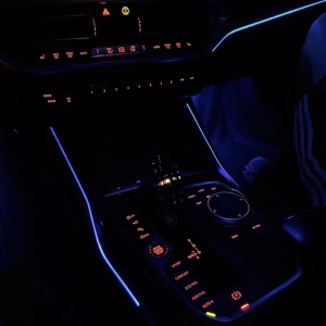 XPlagin Bmw 3-4, i3-i4 Serisi G20-G22-G26 Konsol Sağ Ve Sol Tri̇m Ambi̇yans
