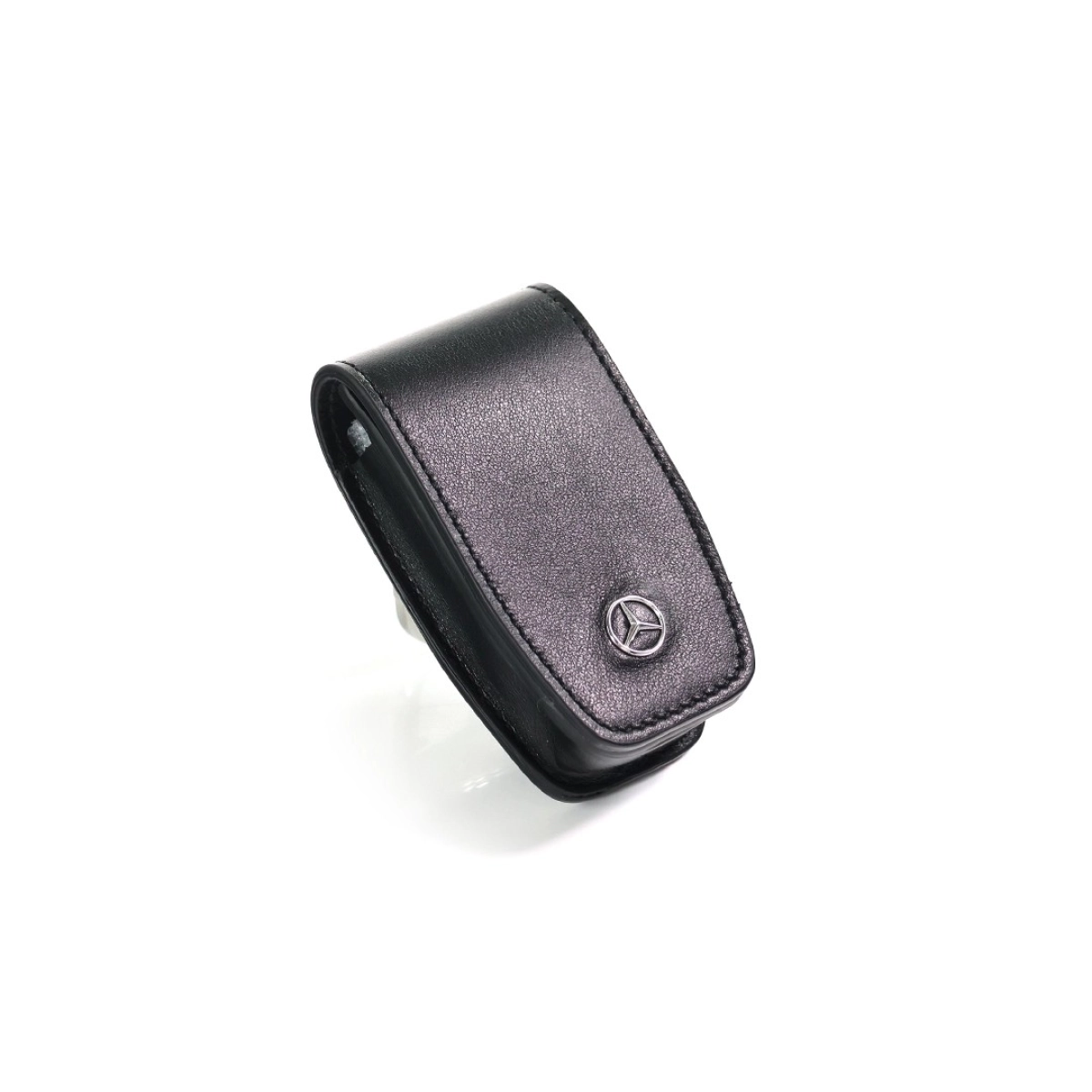 Mercedes-Benz 6th Nesil Siyah Deri Anahtarlık Kapağı