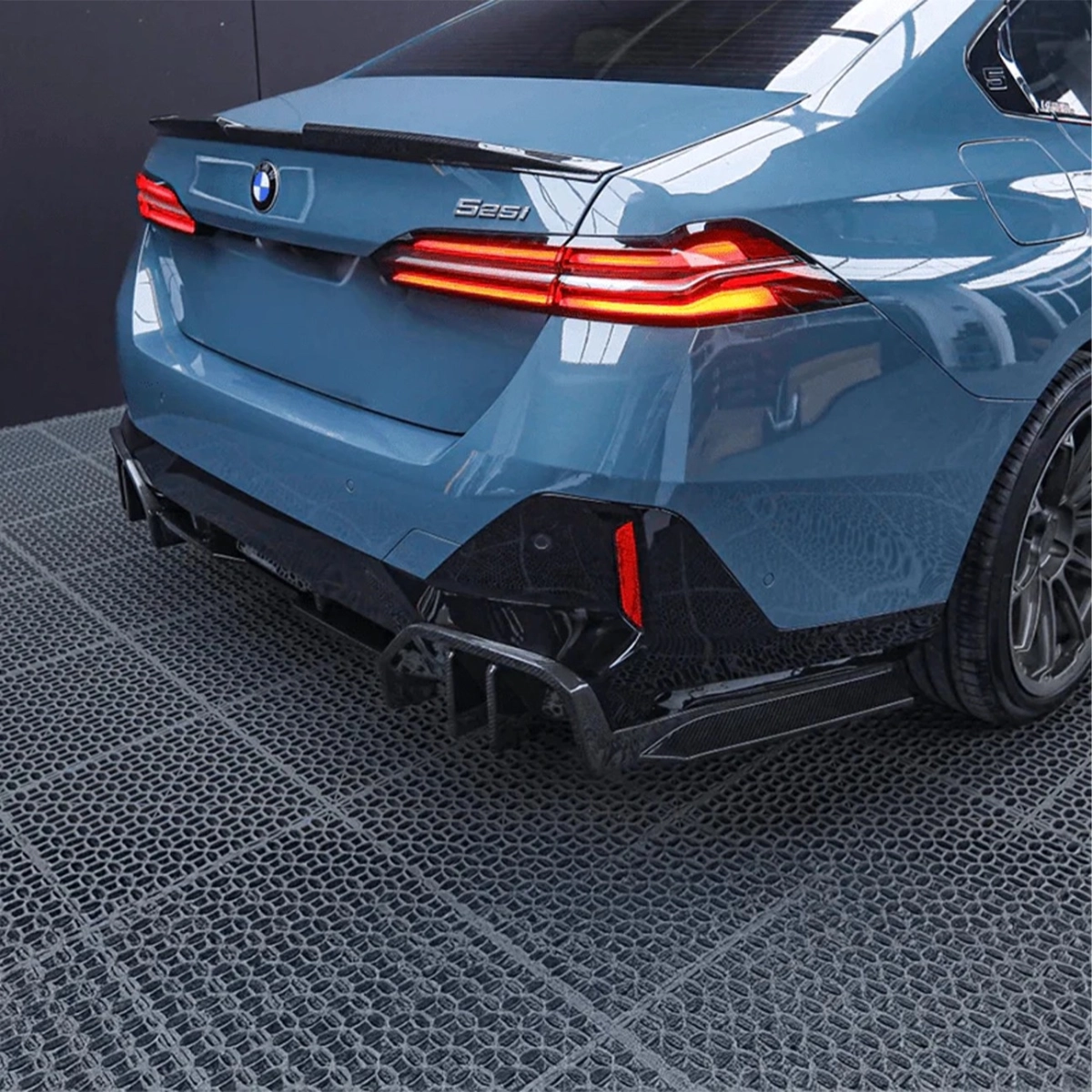Drifton Bmw G60 Karbon Görünümlü Lip | Marşpiyel Altı | Spoiler | Difüzör