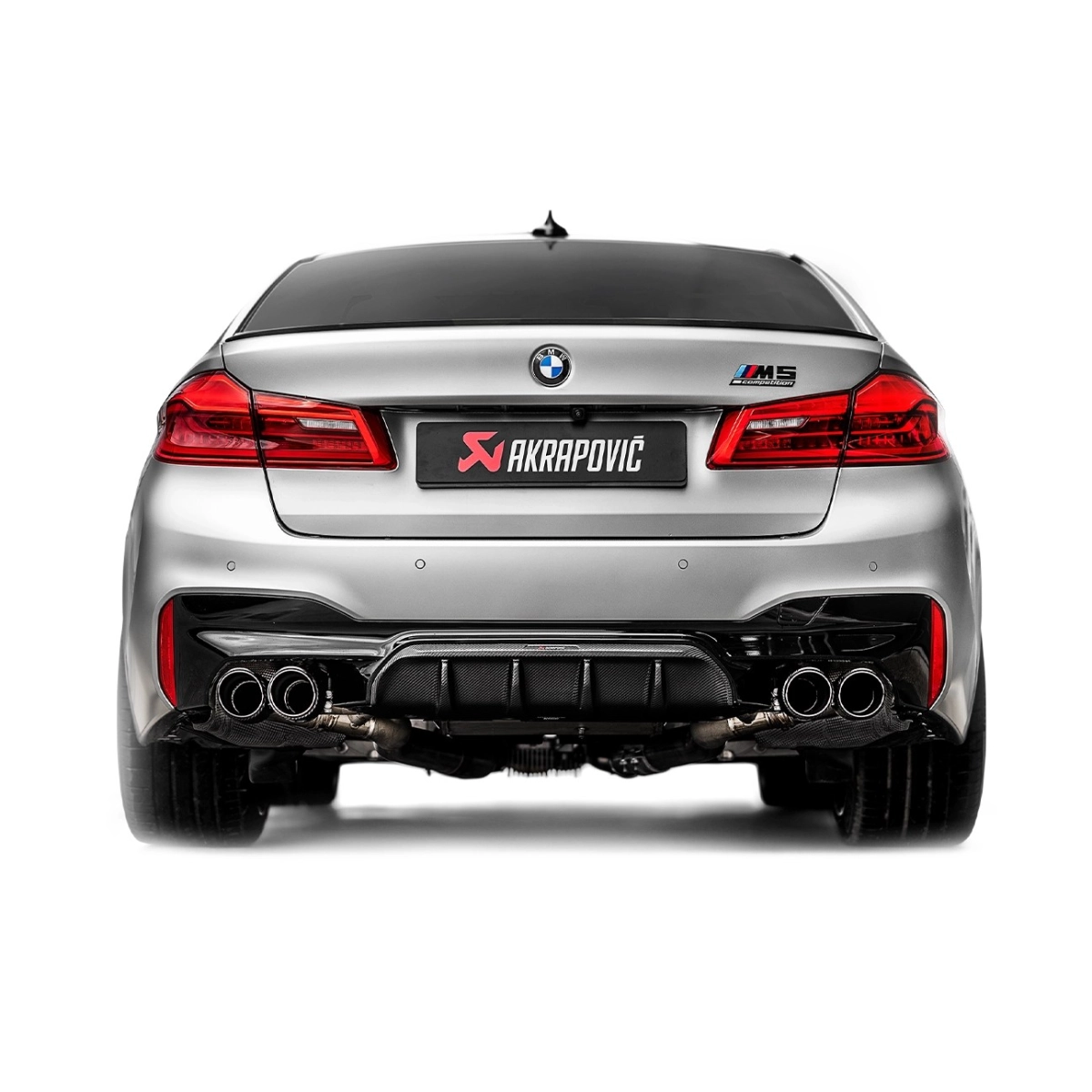 Akrapovic Slip-On Line Titanium Exhaust - Bmw M5 F90 - M5 CS