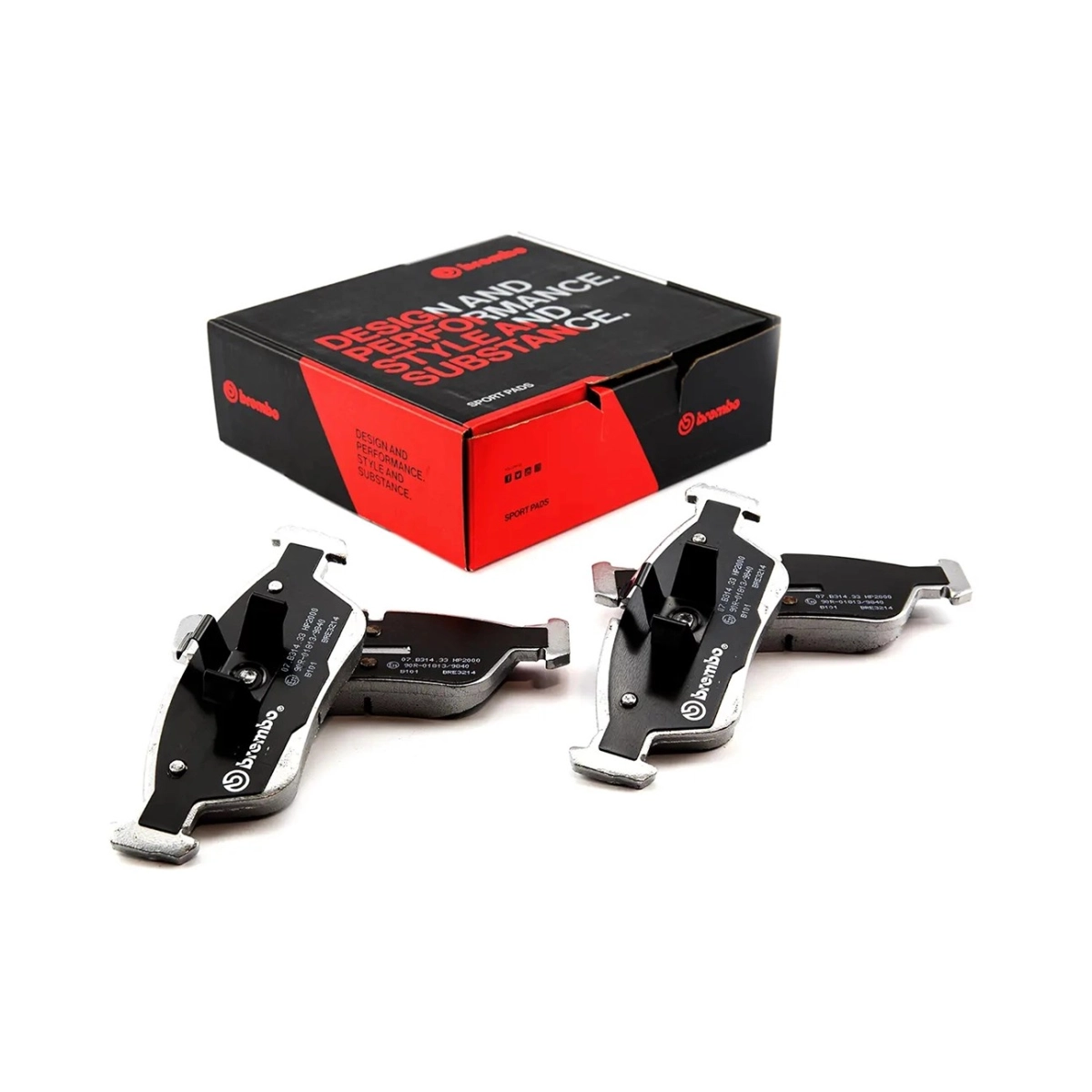 Brembo Ön Fren Balata Seti - Bmw 1 Serisi E87, 3 Serisi E90, E91 2004-2011 - 07.B314.33