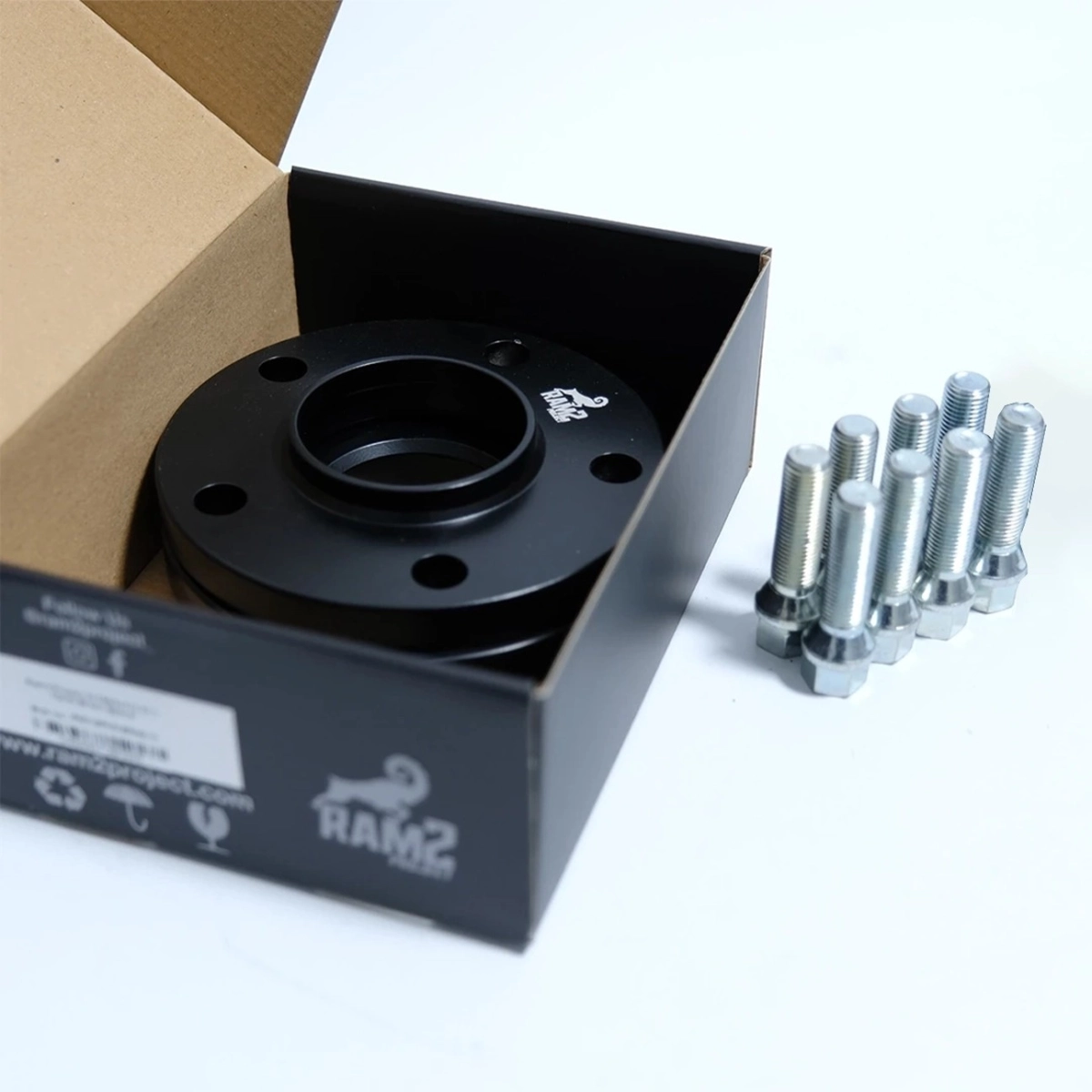 Ram2 Spacer 4x108 65,1 15mm Siyah