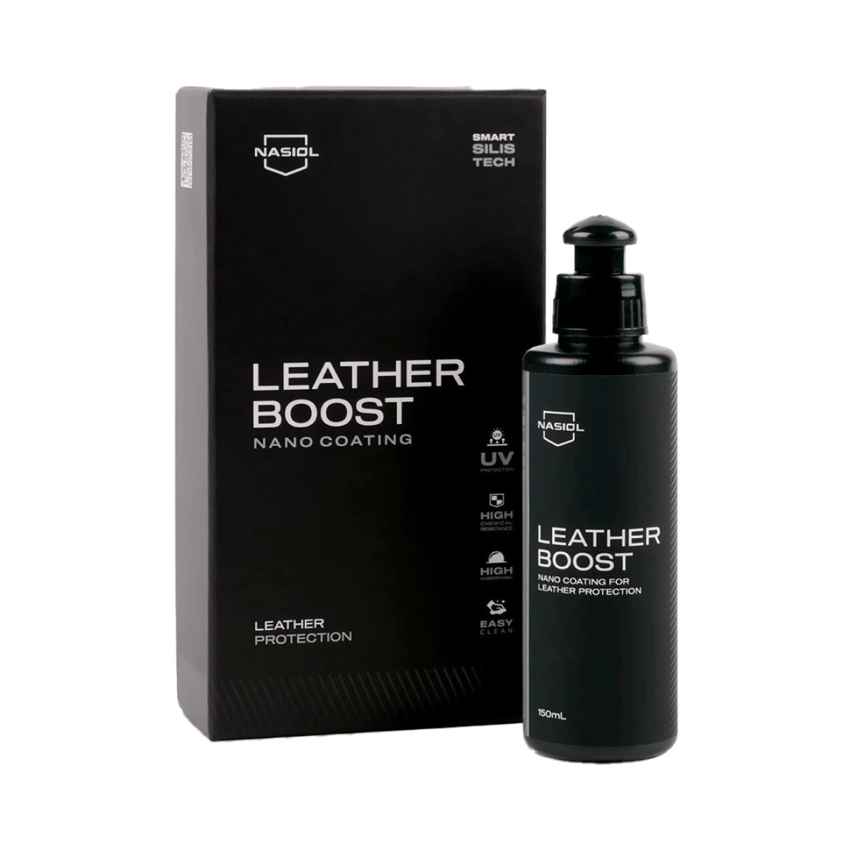 Nasiol Leatherboost 150ml Deri Yüzey İçin Nano Kaplama ve Bakım Seti