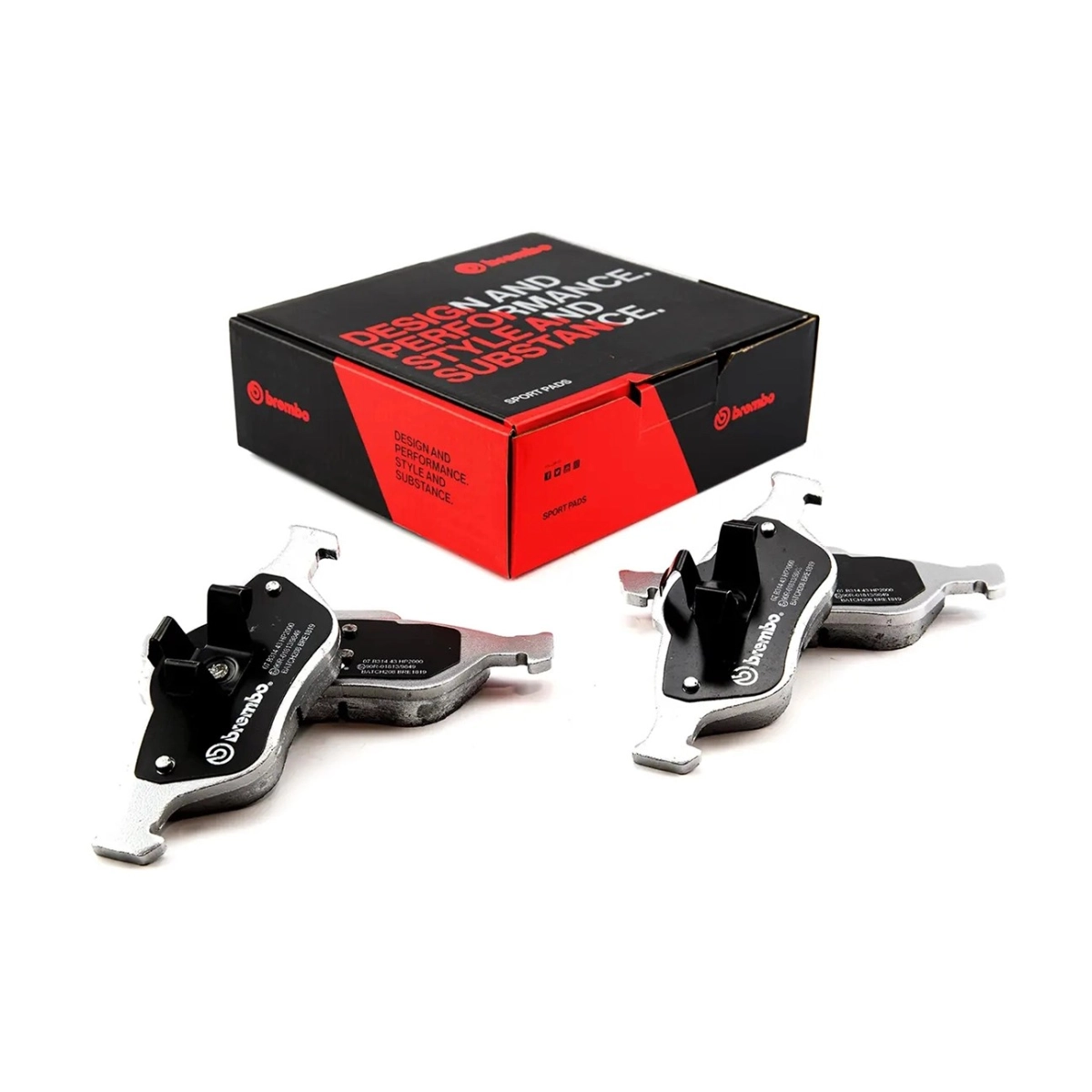 Brembo Ön Fren Balata Seti - Ford Fiesta IV, V - Ford Fusion - Ford Ka 2001-2012 - 07.B314.43