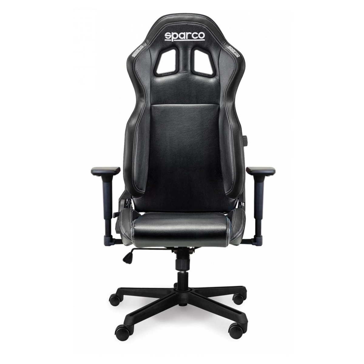 Sparco Icon Deri Ofis Koltuğu (Siyah)