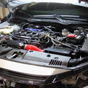 Mishimoto Honda Civic Fc5 - Fk7 1.5 Turbo 2016-2021 Hava Filtre Kiti - Kırmızı