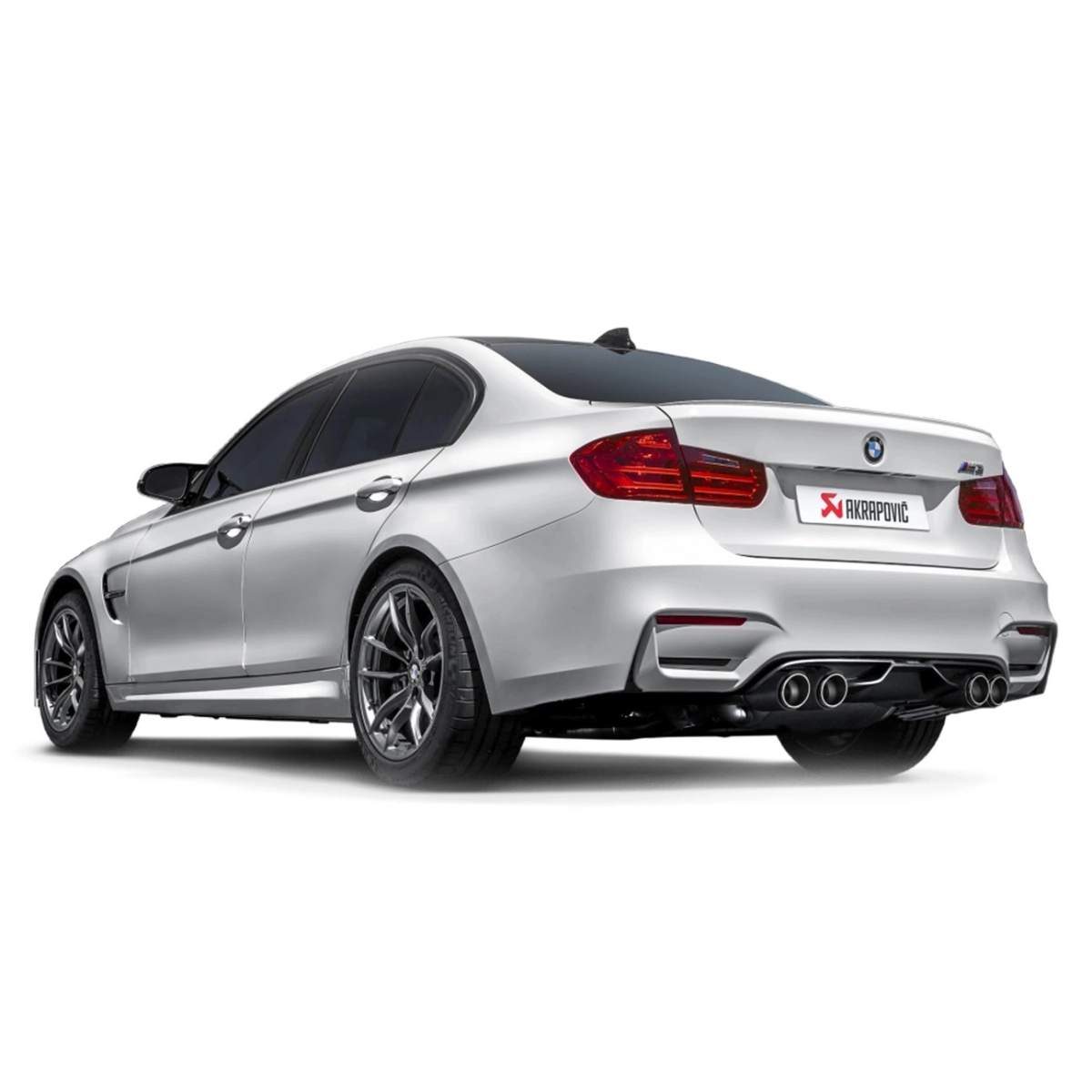 Akrapovic Slip-On Line Titanium Exhaust - Bmw M3 F80 - M4 F82