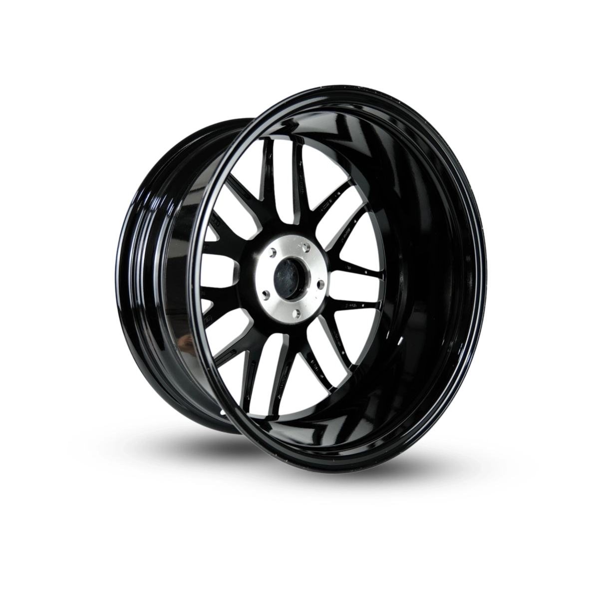 Motec MCR3-Hyper Mesh Gloss Black 8.5x19 5x112 ET45 Ø66.5 Takım Jant