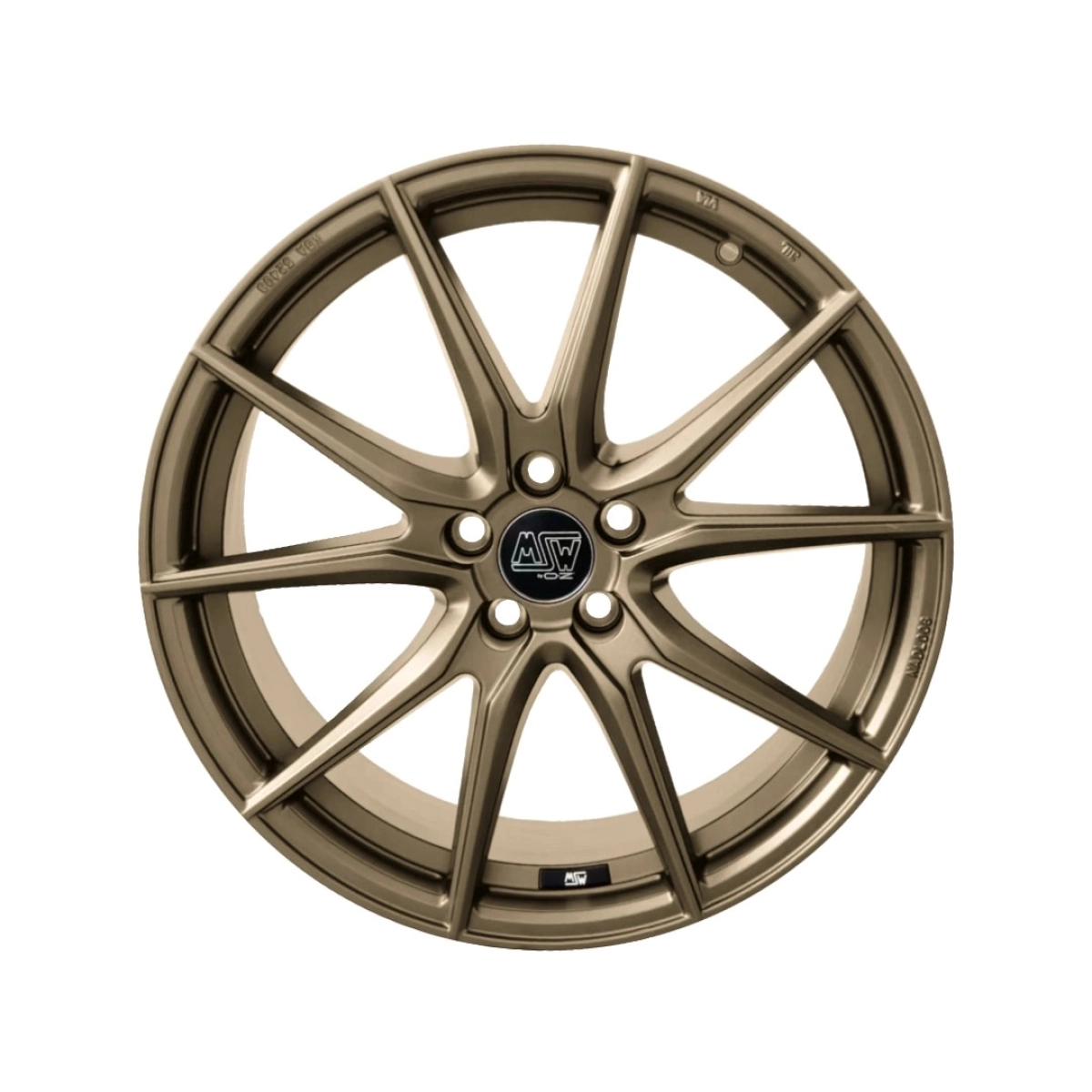 MSW DR1 8x18 5x112 ET-48 Rally Bronze-18K7 Takım Jant